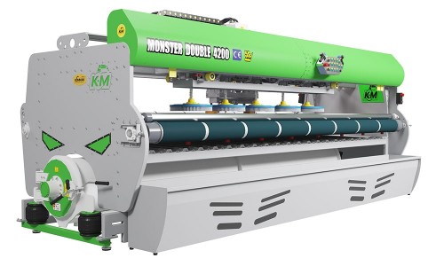 Carpet Washing & Centrifuge Machine Monster Double 4200 Green