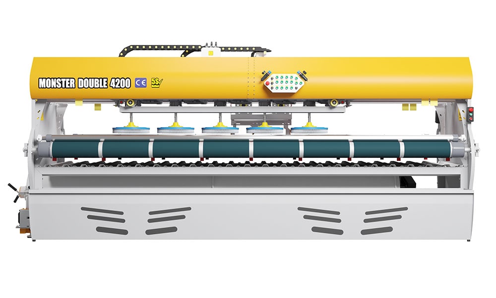 Carpet Washing & Centrifuge Machine Monster Double 4200 Yellow