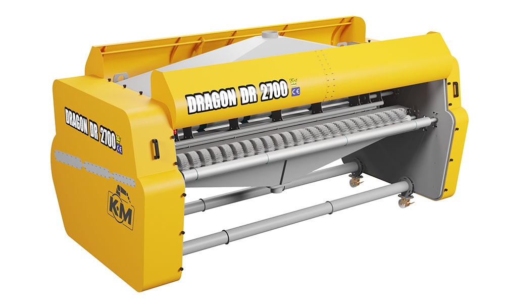 Automatic Carpet Dusting Machine Dragon DR 2700 Yellow