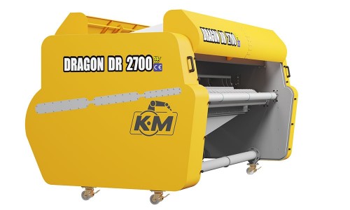 Automatic Carpet Dusting Machine Dragon DR 2700 Yellow