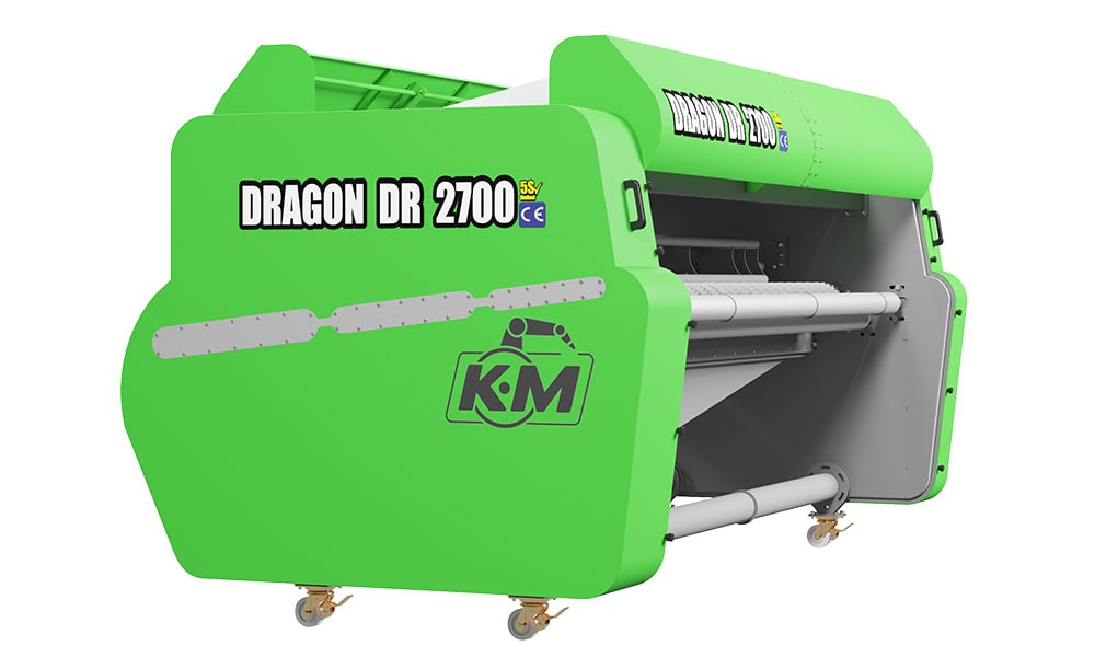 Automatic Carpet Dusting Machine Dragon DR 2700 Green