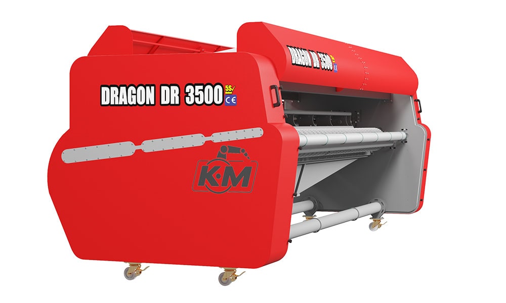 Automatic Carpet Dusting Machine Dragon DR L-3500 Red
