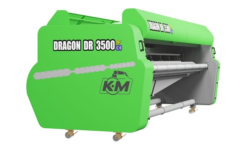 Automatic Carpet Dusting Machine Dragon DR L-3500 Green