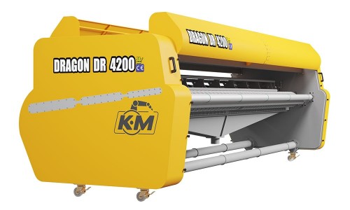 Automatic Carpet Dusting Machine Dragon DR XL 4200 Yellow