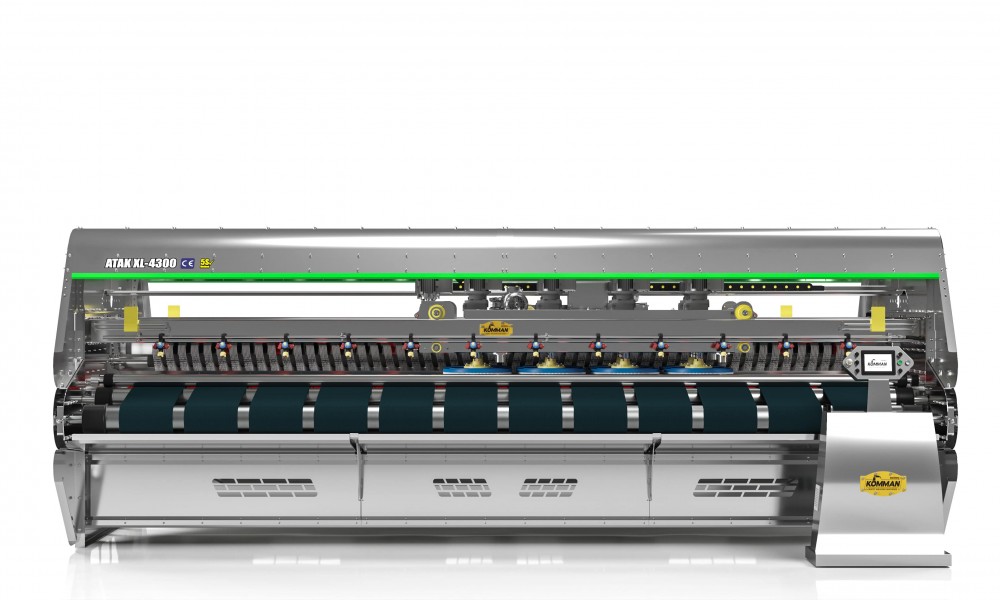 Full Automatic Stainless - Chrome Carpet/Rug Washing Machine ATAK FULL POWER INOX XL 4300