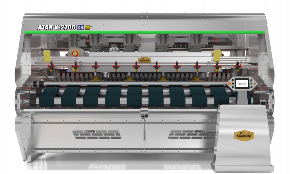 Full Automatic Stainless - Chrome Carpet/Rug Washing Machine ATAK FULL POWER INOX K 2700