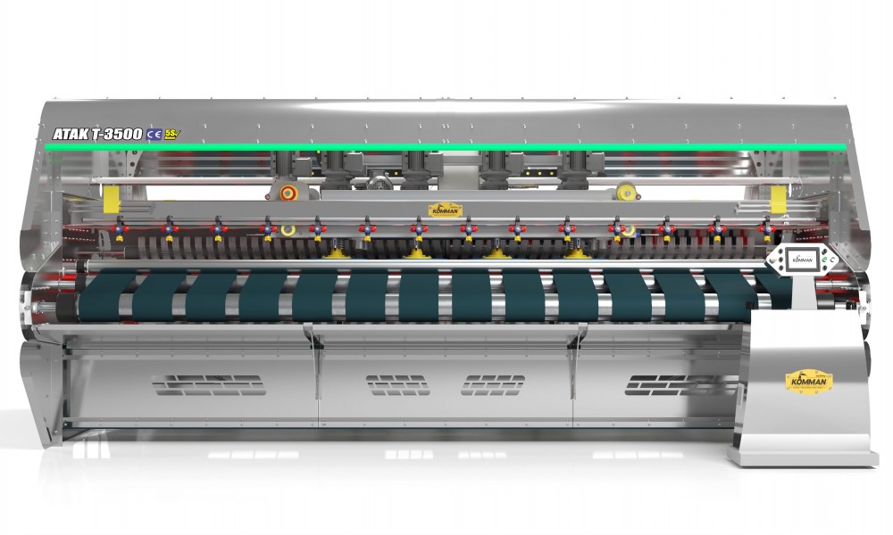 Full Automatic Stainless - Chrome Carpet/Rug Washing Machine ATAK FULL POWER T INOX 3500