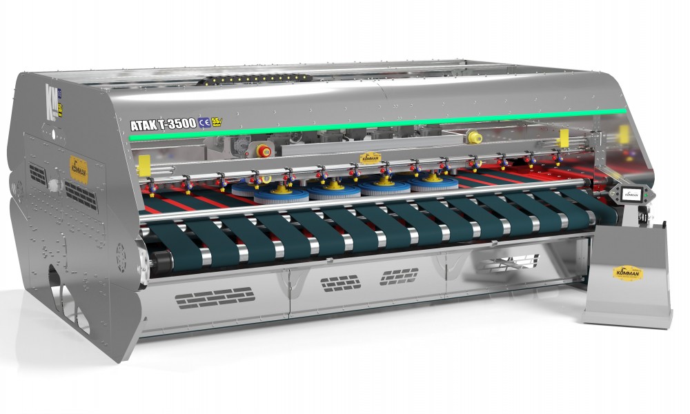 Full Automatic Stainless - Chrome Carpet/Rug Washing Machine ATAK FULL POWER T INOX 3500