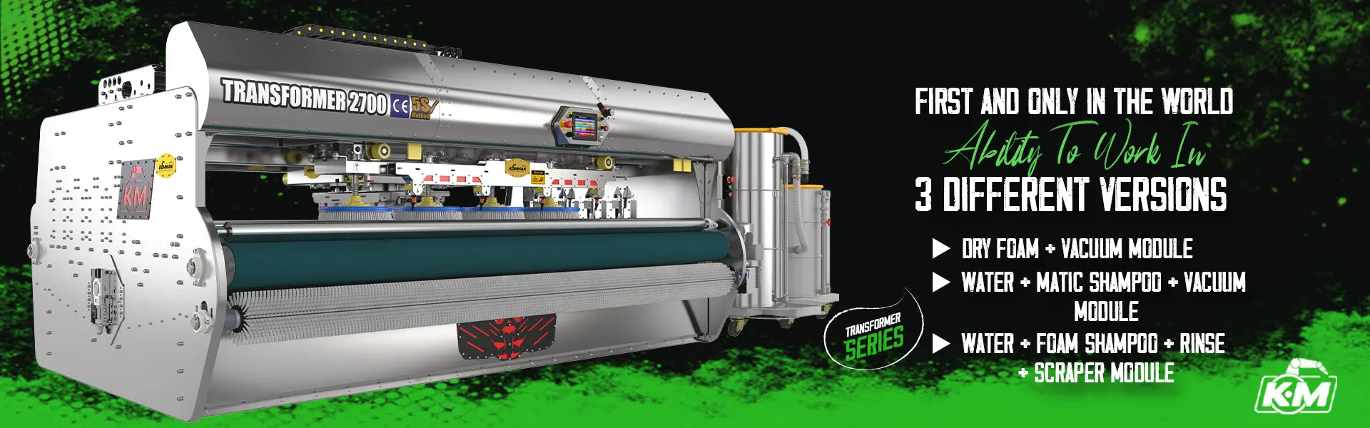 Transformer Carpet Washing Machine