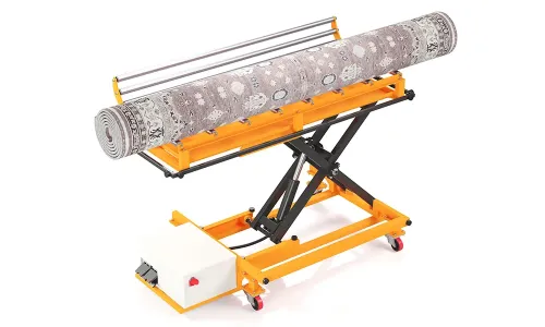 Аккумуляторная Автоматическая Тележка Для Транспортировки И Развешивания Ковров