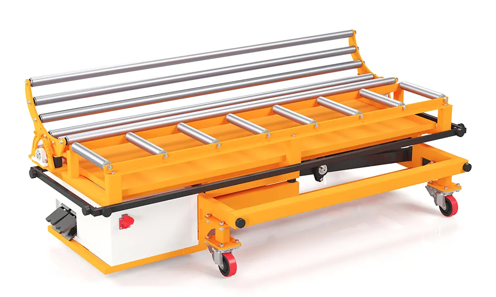 Аккумуляторная Автоматическая Тележка Для Транспортировки И Развешивания Ковров