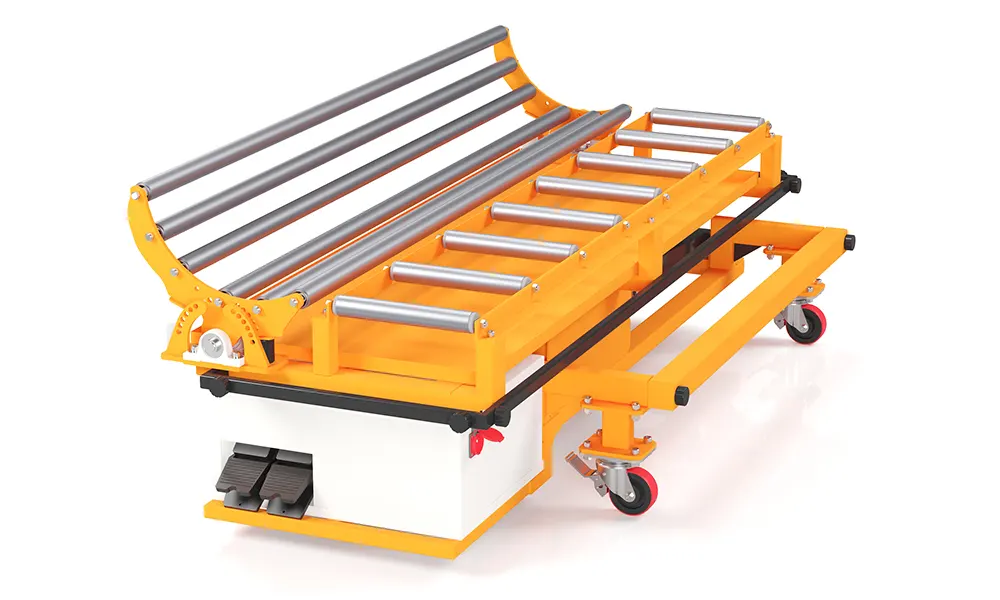 Аккумуляторная Автоматическая Тележка Для Транспортировки И Развешивания Ковров