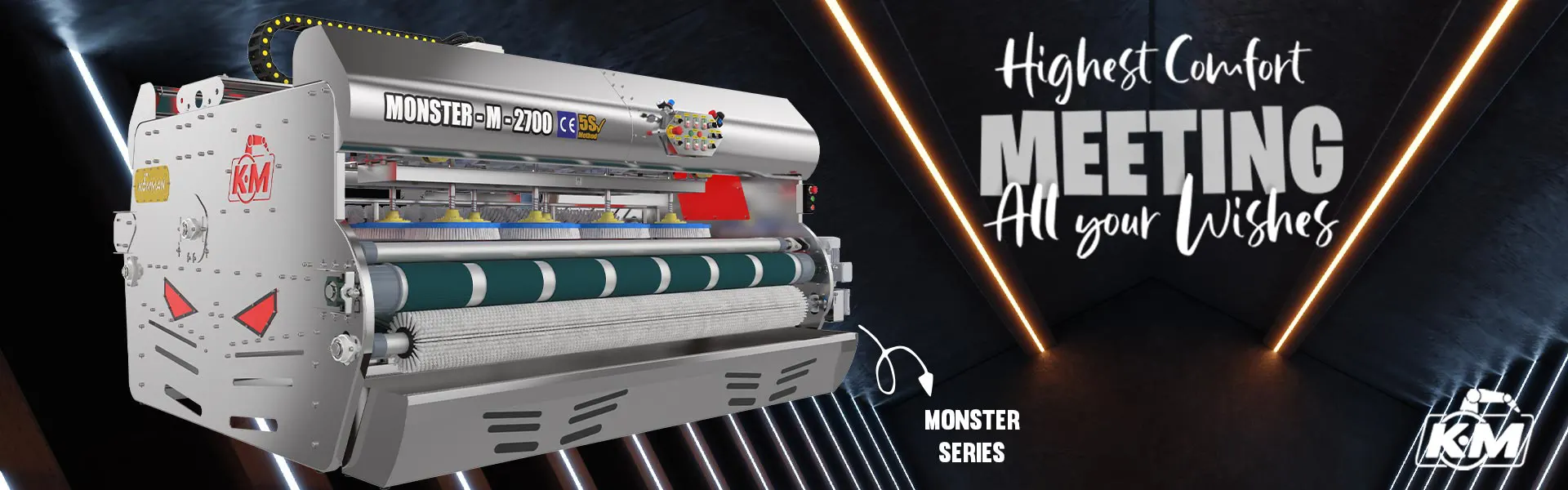 Monster Carpet Washing Machine