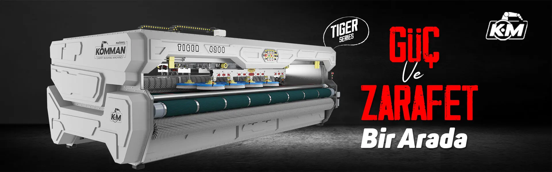 Tiger Halı Yıkama Makinası