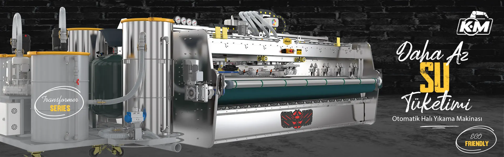 Transformer Halı Yıkama Makinası